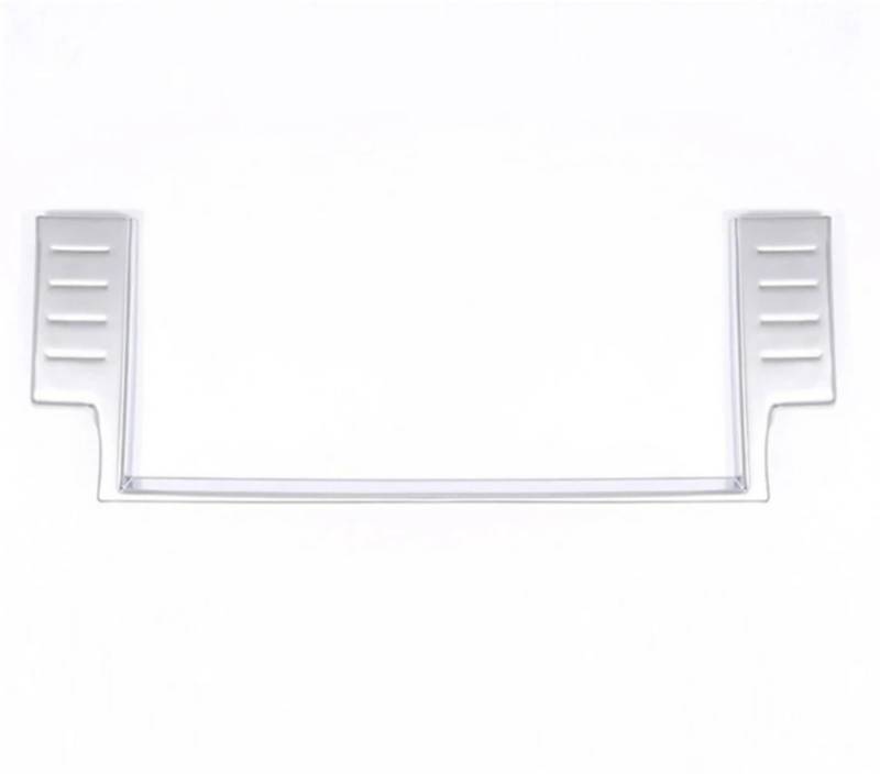 Dekoration Der Mittelkonsole Für Land Für Rover Für Discovery Für Sport 2015 2016 2017 2018 2019 ABS Auto Navigation Rahmen Abdeckung Trim Aufkleber Auto Zubehör Automobilinnenraum(Silber) von SAIBOL