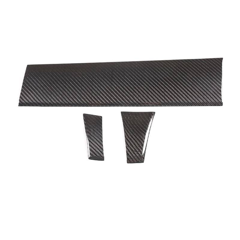 Dekoration Der Mittelkonsole Für Macan 2014 2015 2016 2017 2018 2019 2020 2021 2022 2023 Carbon Faser Auto Mittelkonsole Copilot Panel Abdeckung Trim Aufkleber Auto Zubehör Automobilinnenraum(Kohlefas von SAIBOL
