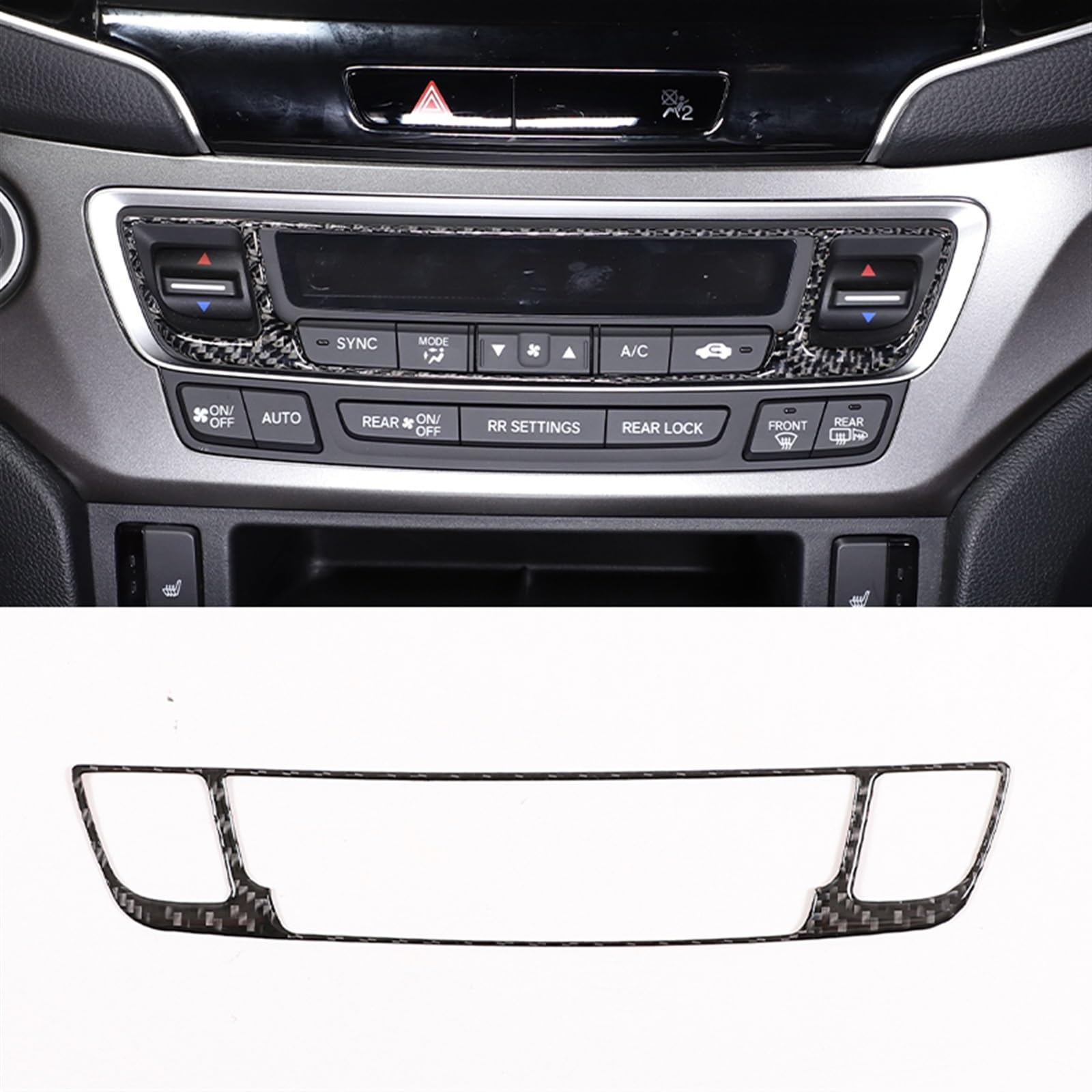 Dekoration Der Mittelkonsole Für Pilot 2015 2016 2017 2018 2019 2020-2022 Weiche Carbon Faser Auto Mittelkonsole Klimaanlage Sitz Heizung Schalter Panel Rahmen Abdeckung Trim Automobilinnenraum(Style Dekoration Der Mittelkonsole Für Pilot 2015 2016 2017 2018 2019 2020-2022 Weiche Carbon Faser Auto Mittelkonsole Klimaanlage Sitz Heizung Schalter Panel Rahmen Abdeckung Trim Automobilinnenraum(Style von SAIBOL