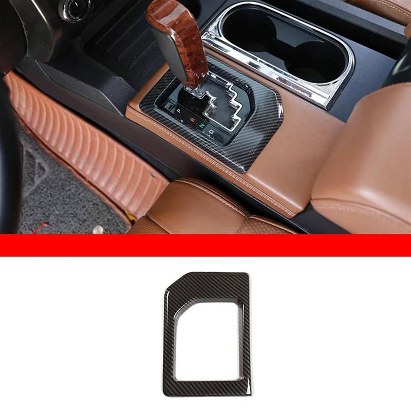 Dekoration Der Mittelkonsole Für Toyota Für Tundra 2014 2015 2016 2017-2021 Fensterheber Schalter Dashboard Trim Navigation Panel Rahmen Abdeckung ABS Carbon Faser Innenleisten Automobilinnenraum(10) von SAIBOL