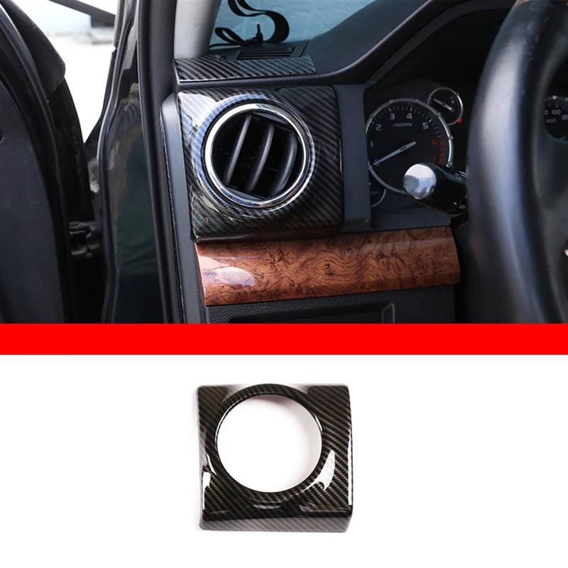 Dekoration Der Mittelkonsole Für Toyota Für Tundra 2014 2015 2016 2017-2021 Fensterheber Schalter Dashboard Trim Navigation Panel Rahmen Abdeckung ABS Carbon Faser Innenleisten Automobilinnenraum(16) von SAIBOL