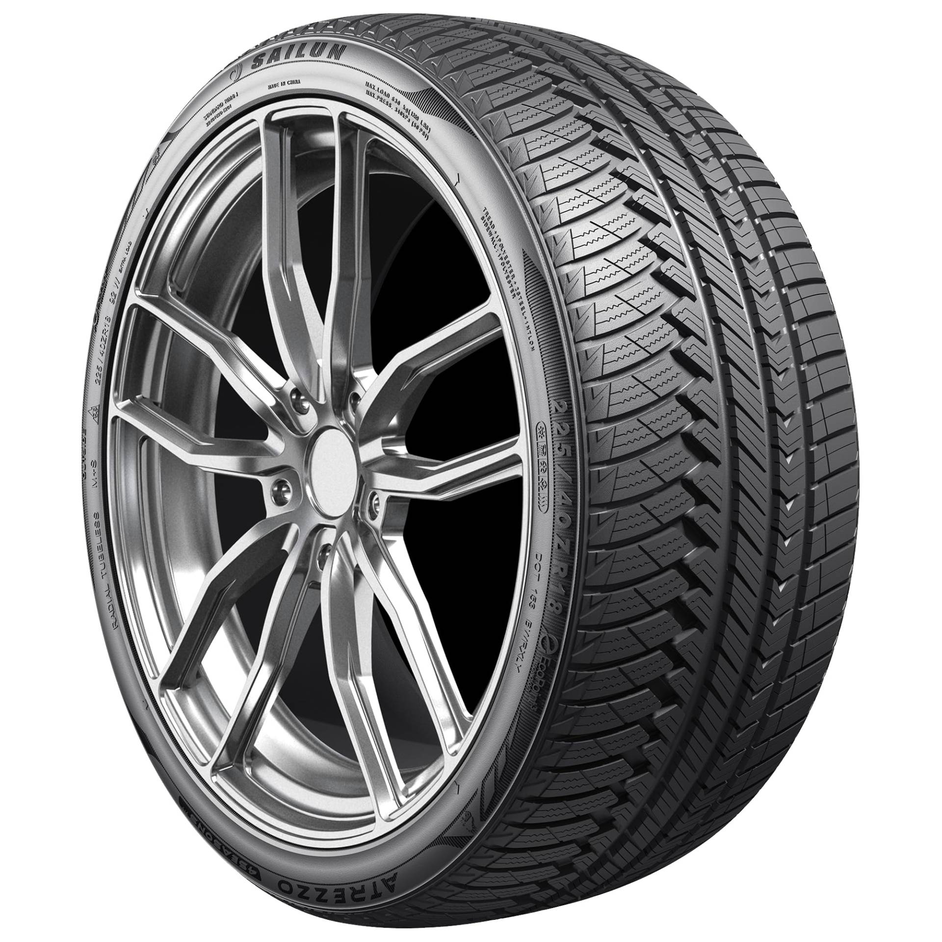 SAILUN Ganzjahresreifen 225/45 R 19 XL TL 96W ATREZZO 4SEASONS PRO BSW M+S 3PMSF Allwetter SAILUN Ganzjahresreifen 225/45 R 19 XL TL 96W ATREZZO 4SEASONS PRO BSW M+S 3PMSF Allwetter von SAILUN