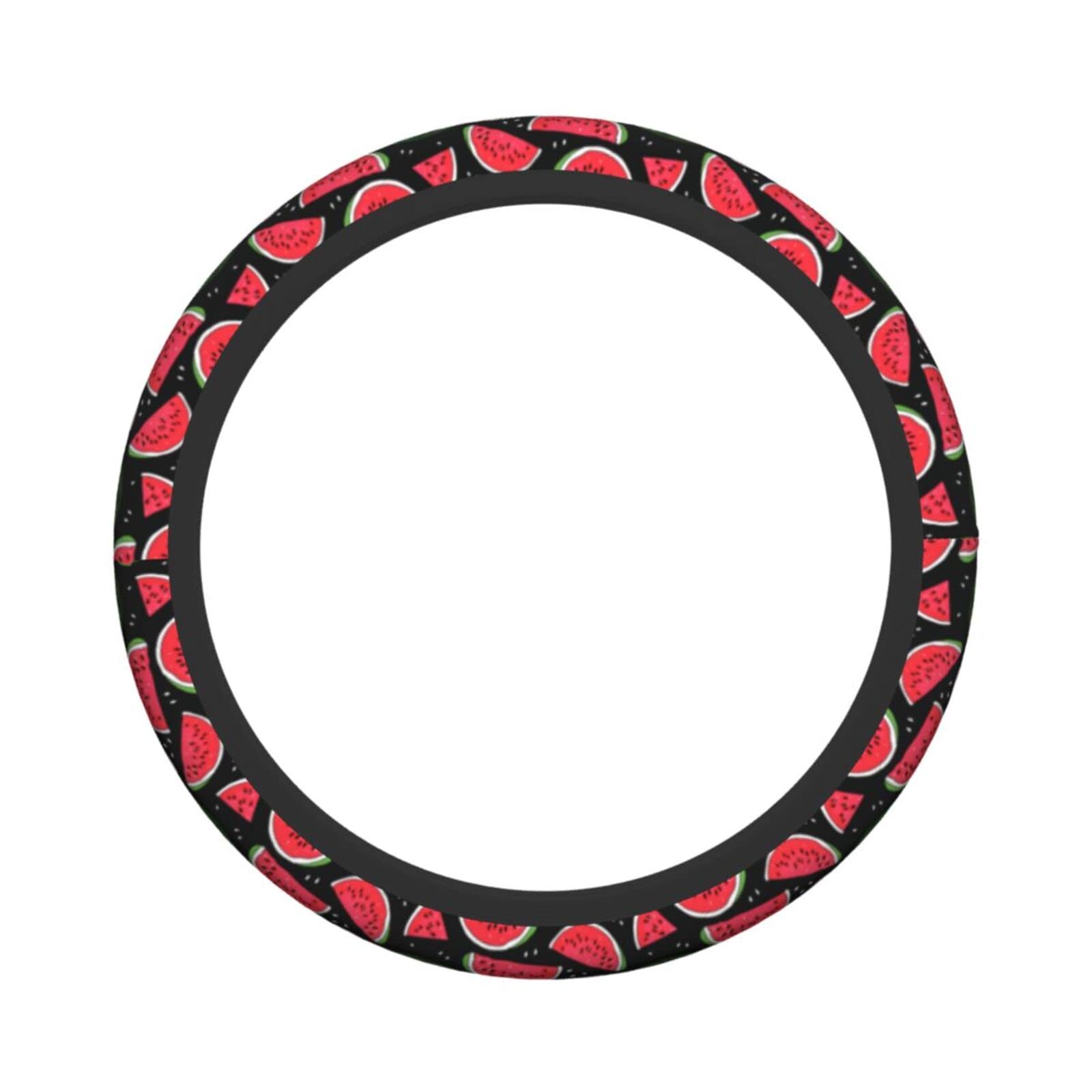 Watermelon Lenkradhülle, elastisch, Durchmesser 15 Zoll, Unisex, geeignet für Auto, SUV, Geländefahrzeug, LKW Watermelon Lenkradhülle, elastisch, Durchmesser 15 Zoll, Unisex, geeignet für Auto, SUV, Geländefahrzeug, LKW von SAINV