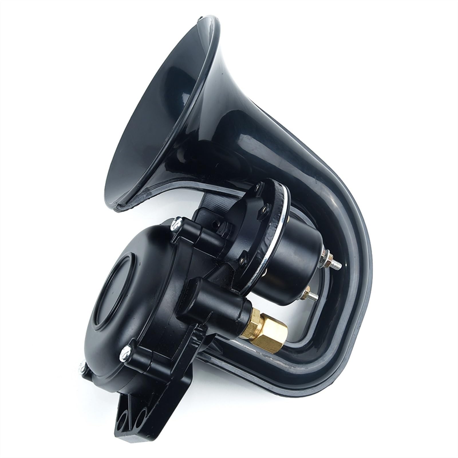 Luftbetriebene Horn 1pc für auto lkw Scania Scania schwarz 48w 24 v 300db Schnecke Horn Laut klar sound Auto modifikation Zubehör Luftbetriebene Horn 1pc für auto lkw Scania Scania schwarz 48w 24 v 300db Schnecke Horn Laut klar sound Auto modifikation Zubehör von SAITOM
