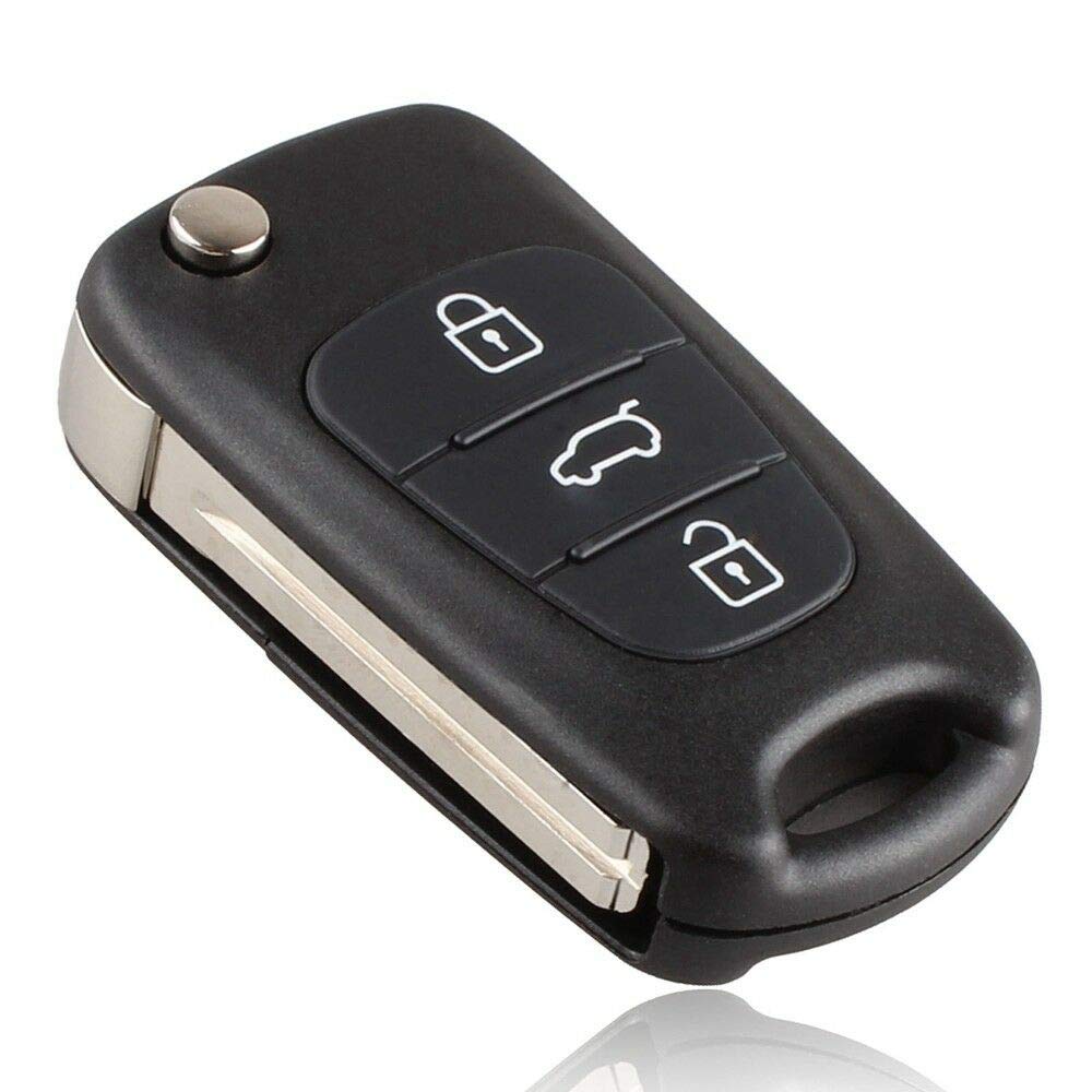 SALPIE Gehäuse Autoschlüssel Hyundai 3 Tasten Kompatibel Mit Hyundai I20 - I30 - IX20 - IX35 - Elantra SALPIE Gehäuse Autoschlüssel Hyundai 3 Tasten Kompatibel Mit Hyundai I20 - I30 - IX20 - IX35 - Elantra von SALPIE