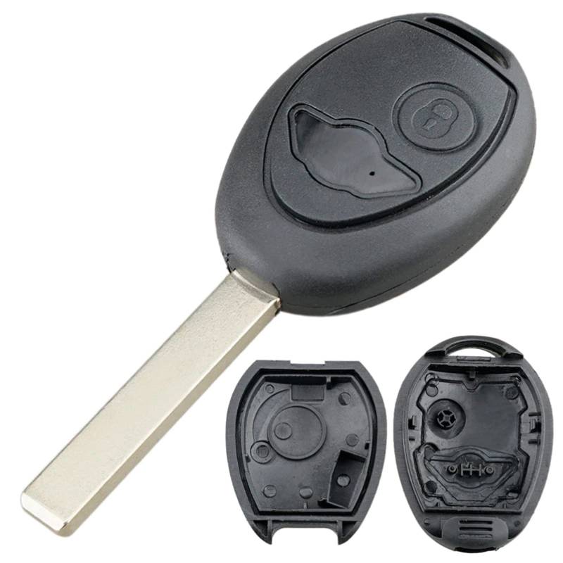 Schlüsselanhänger, Zubehör, Ersatzhülle, Autoschlüsselabdeckung, 1 Taste, kompatibel mit BMW Mini One - Cooper von SALPIE