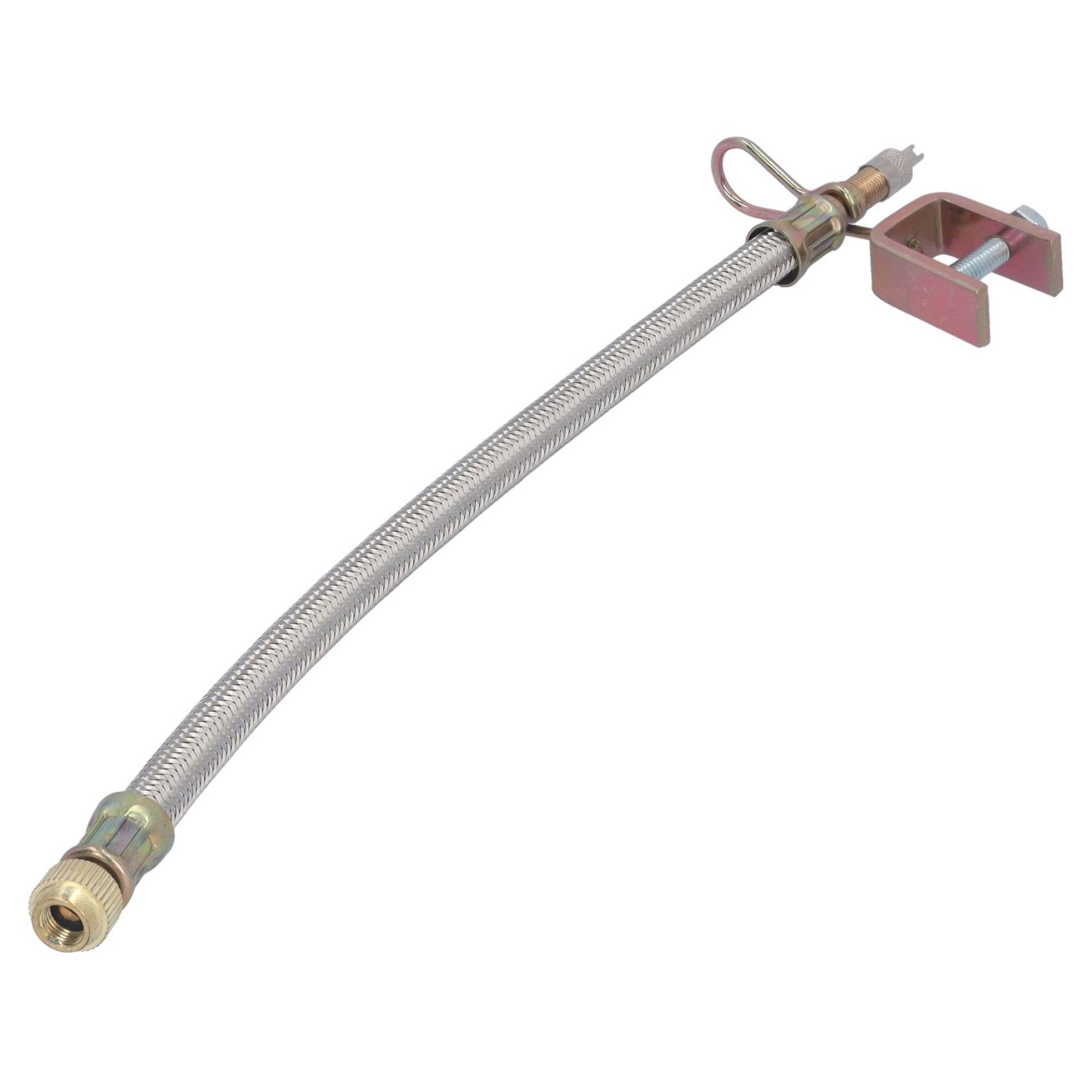 SAMETRUCK Ventilverlängerung 350mm lang flexibel Metall LKW PKW Auto Reifen Ventil Adapter SAMETRUCK Ventilverlängerung 350mm lang flexibel Metall LKW PKW Auto Reifen Ventil Adapter von SAMETRUCK