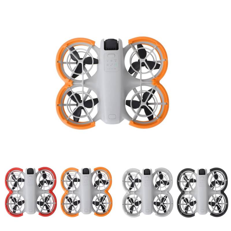 Propellerschutz für DJI NEO, Propellerschutz, Schutzring, Prop Bumper Anti-Collision Schutzabdeckung (Orange) von SAMTN