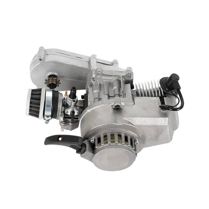 Anlasserzahnrad 49CC 2 Hub Motor Motor Pull Start Luftfilter Getriebe Box Für Pocket Bike Für Mini Dirt Bike ATV Baugruppe Anlasser von SAMWDK