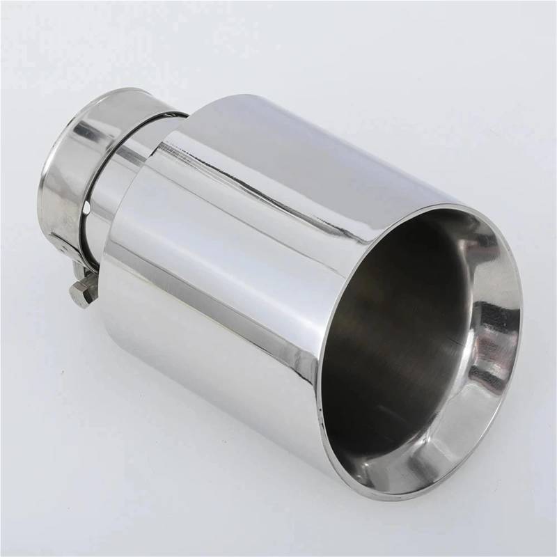 Auto Auspuff Endrohr 1 Stück 304 Edelstahl Universal Auto Auspuff System Ende Chrom Rohr Spitze Auspuffspitzen von SAMWDK