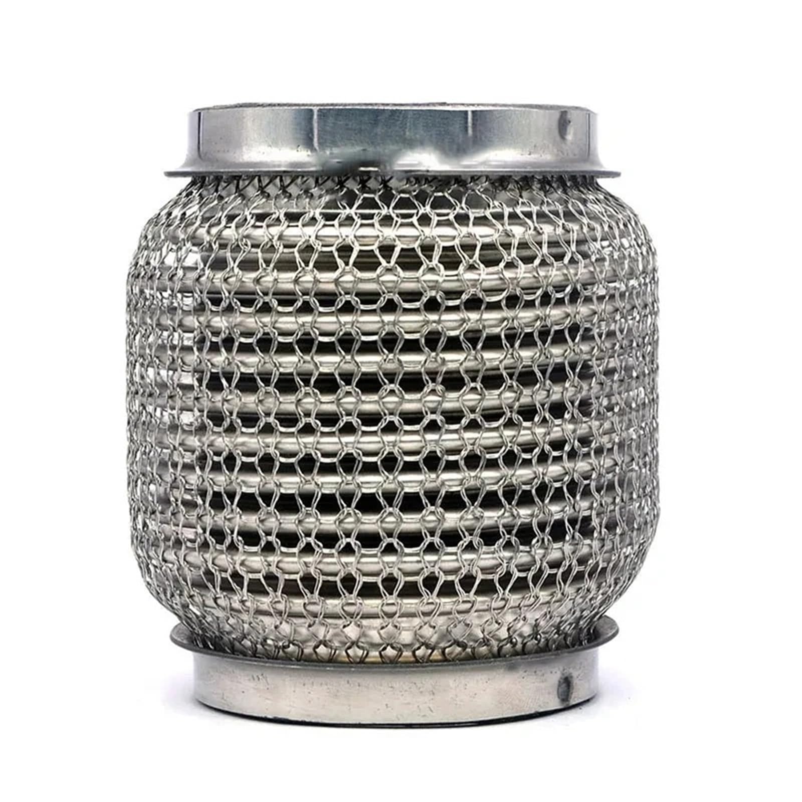 Auto Auspuff Endrohr 1PC Edelstahl Rohr Auspuffrohr Koppler Mit Mesh Interlock Flexible Balg Einlass 51 65 76mm Auspuffspitzen Auto Auspuff Endrohr 1PC Edelstahl Rohr Auspuffrohr Koppler Mit Mesh Interlock Flexible Balg Einlass 51 65 76mm Auspuffspitzen von SAMWDK