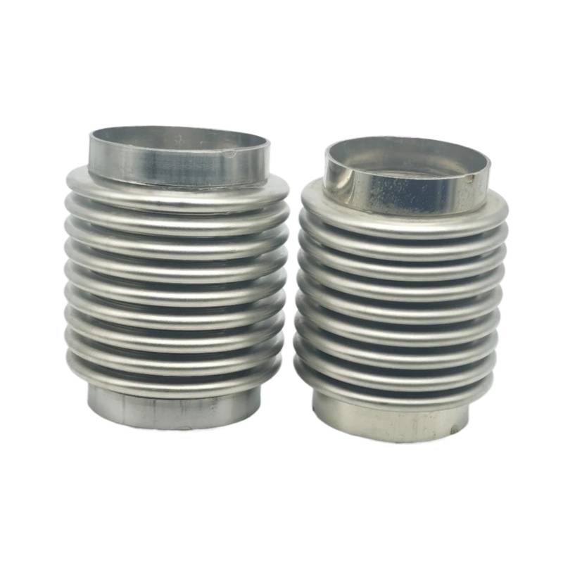 Auto Auspuff Endrohr 1PC Einlass 51mm/63mm/76mm/89mm Auto Auspuff Flexible Rohr Anschluss Faltenbalg Universal Langlebig Edelstahl Auspuffspitzen von SAMWDK