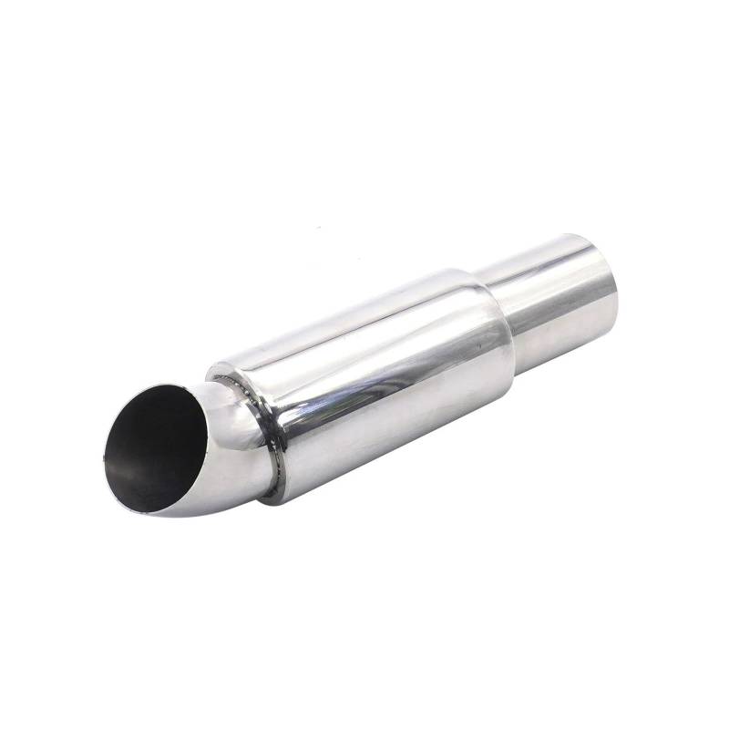 Auto Auspuff Endrohr 51MM Autozubehör Auspuffanlagen Rohr Autoauspuff Ausschnitt Entkommt Spitze Auto Modifizierter Schalldämpfer Universal 2'' Edelstahl Auspuffspitzen von SAMWDK