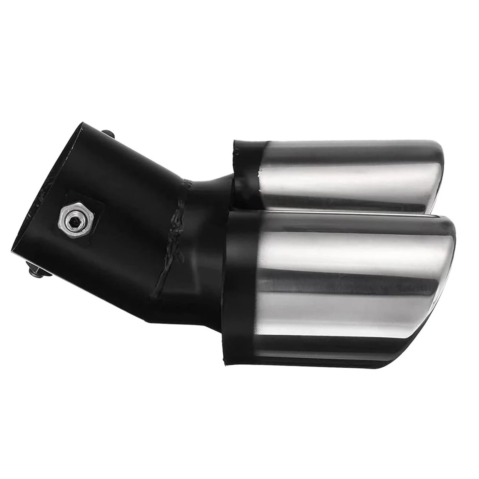 Auto Auspuff Endrohr 62mm Universal Auto Schalldämpfer Rohr Schwanz Edelstahl Gebogene Doppel Outlet Auspuff Spitze Einlass Auto Dekoration Chrom Auspuffspitzen Auto Auspuff Endrohr 62mm Universal Auto Schalldämpfer Rohr Schwanz Edelstahl Gebogene Doppel Outlet Auspuff Spitze Einlass Auto Dekoration Chrom Auspuffspitzen von SAMWDK