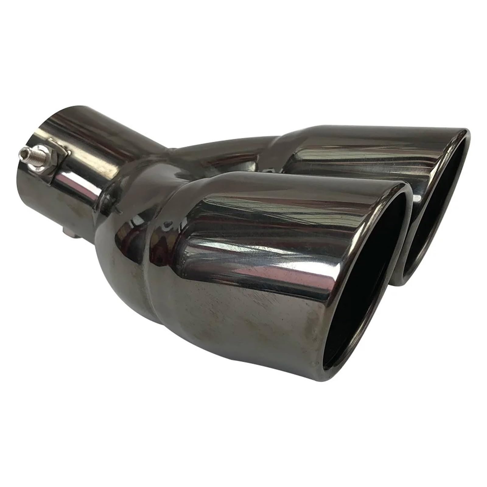 Auto Auspuff Endrohr Auto Gebogen Dual Auspuff Spitze Bolt-on Slant Cut Endrohr Schalldämpfer Für Titan Schwarz Auspuffspitzen Auto Auspuff Endrohr Auto Gebogen Dual Auspuff Spitze Bolt-on Slant Cut Endrohr Schalldämpfer Für Titan Schwarz Auspuffspitzen von SAMWDK