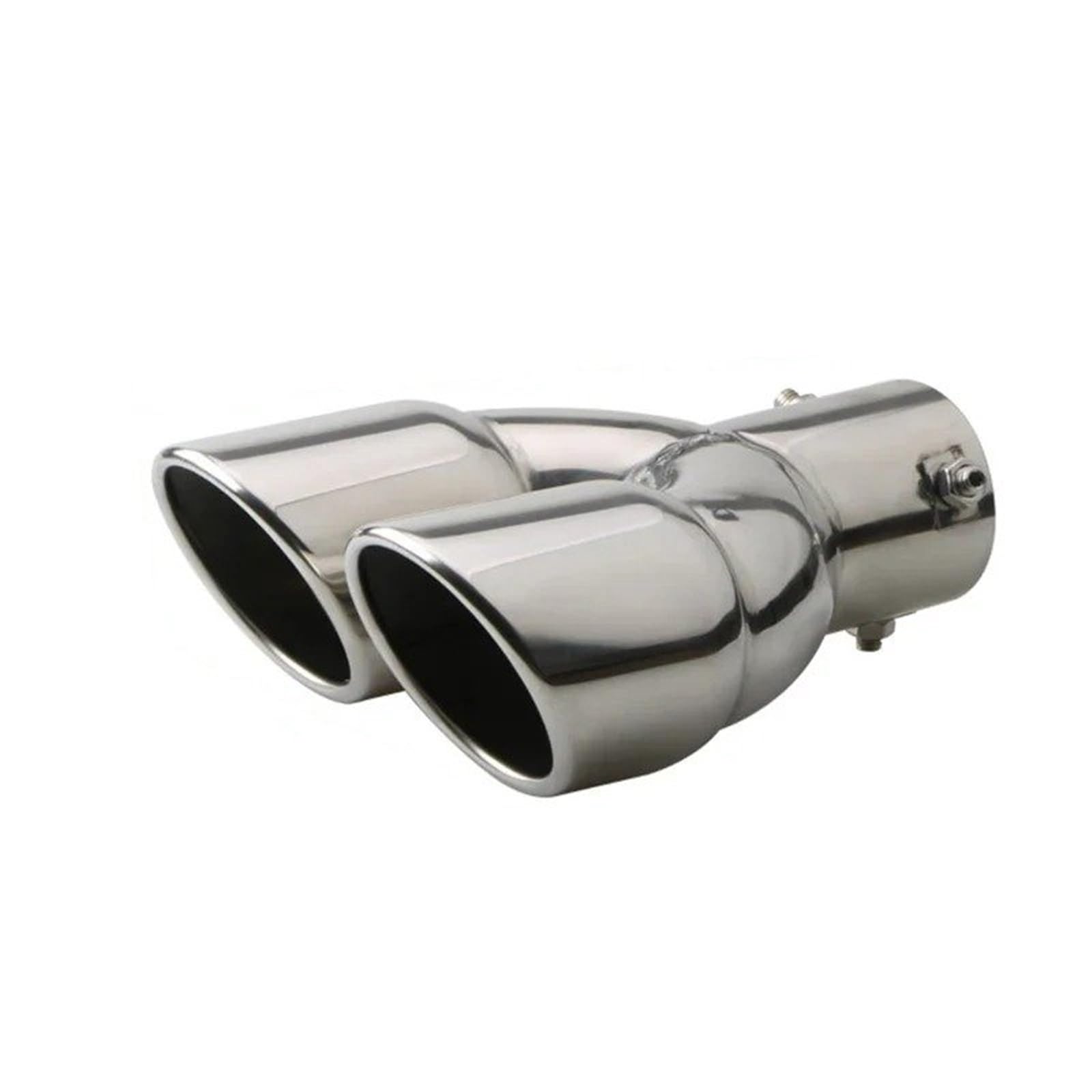 Auto Auspuff Endrohr Automodifikation Doppelrohr-Auspuffrohrdekoration Universal Verdickte Version Outlet Endrohr Schalldämpfer Auspuffspitzen Auto Auspuff Endrohr Automodifikation Doppelrohr-Auspuffrohrdekoration Universal Verdickte Version Outlet Endrohr Schalldämpfer Auspuffspitzen von SAMWDK