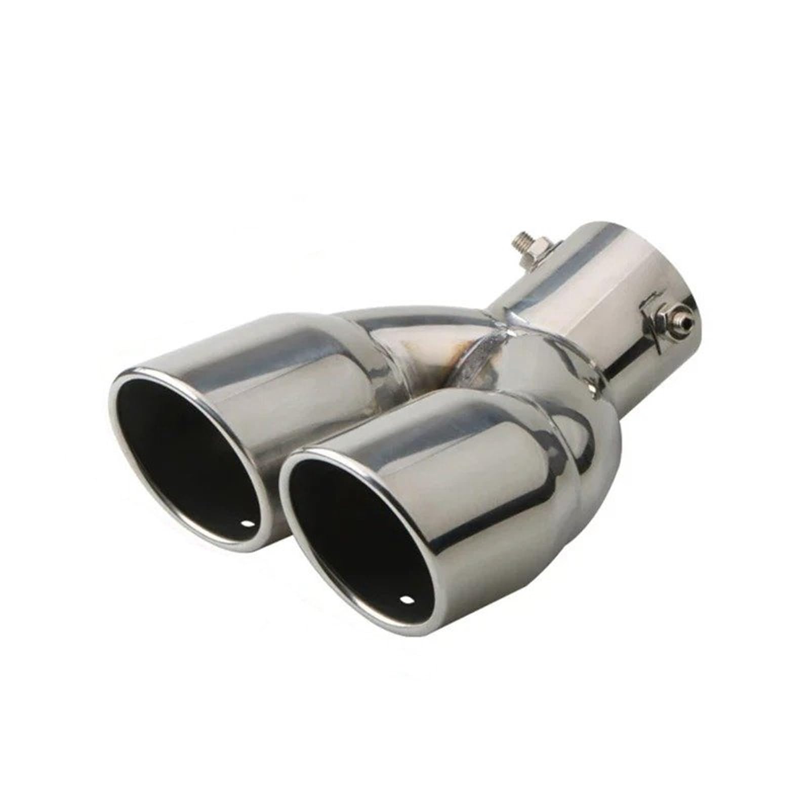 Auto Auspuff Endrohr Automodifikation Doppelrohr-Auspuffrohrdekoration Universal Verdickte Version Outlet Endrohr Schalldämpfer Auspuffspitzen Auto Auspuff Endrohr Automodifikation Doppelrohr-Auspuffrohrdekoration Universal Verdickte Version Outlet Endrohr Schalldämpfer Auspuffspitzen von SAMWDK