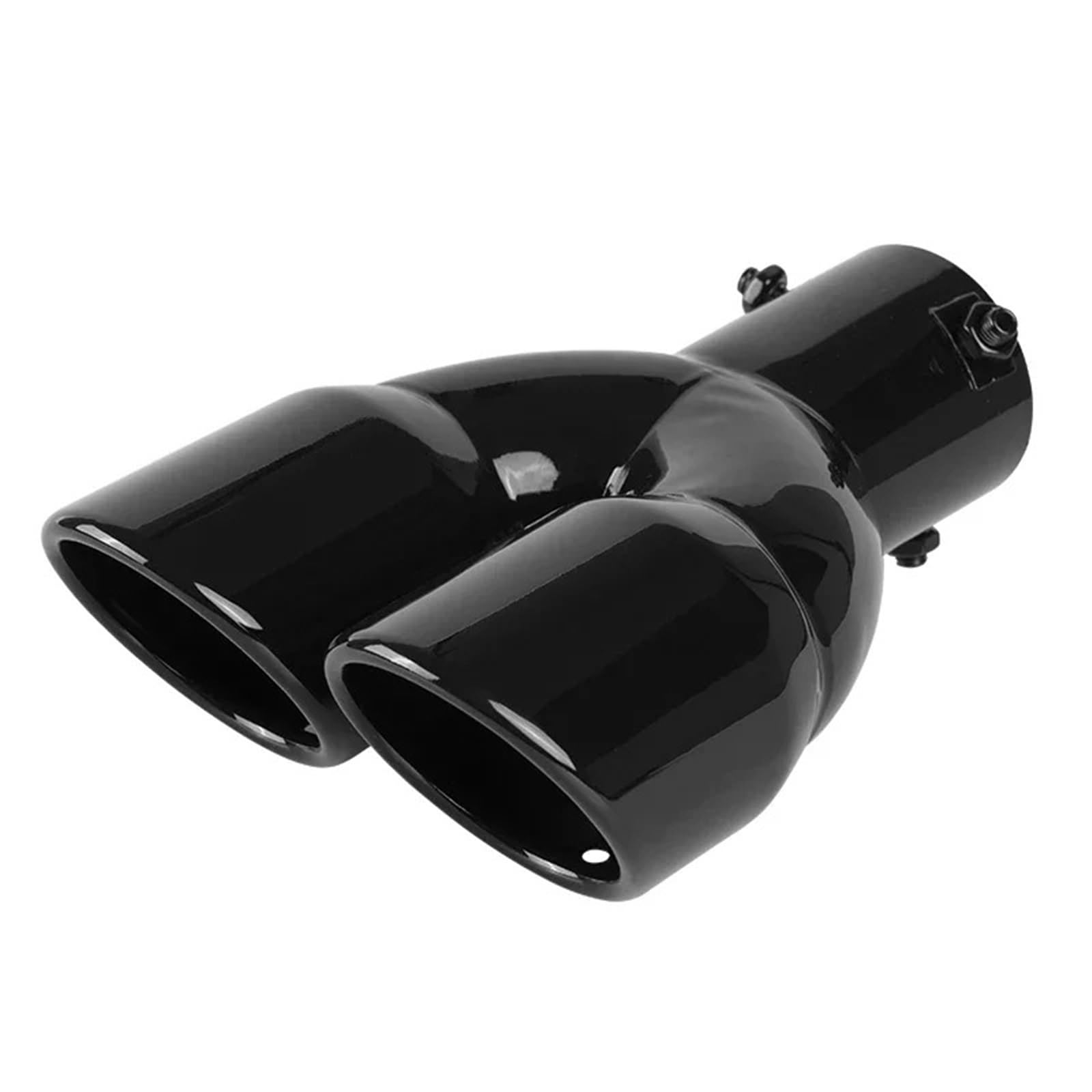 Auto Auspuff Endrohr Automodifikation Doppelrohr-Auspuffrohrdekoration Universal Verdickte Version Outlet Endrohr Schalldämpfer Auspuffspitzen Auto Auspuff Endrohr Automodifikation Doppelrohr-Auspuffrohrdekoration Universal Verdickte Version Outlet Endrohr Schalldämpfer Auspuffspitzen von SAMWDK