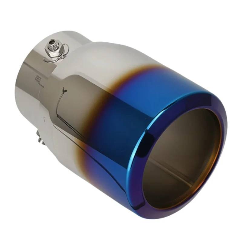 Auto Auspuff Endrohr Edelstahl Auto Auspuff Spitze Universal Schalldämpfer Düse Geeignet 63mm-73mm Rohr Outlet Auto Zubehör Auspuffspitzen von SAMWDK