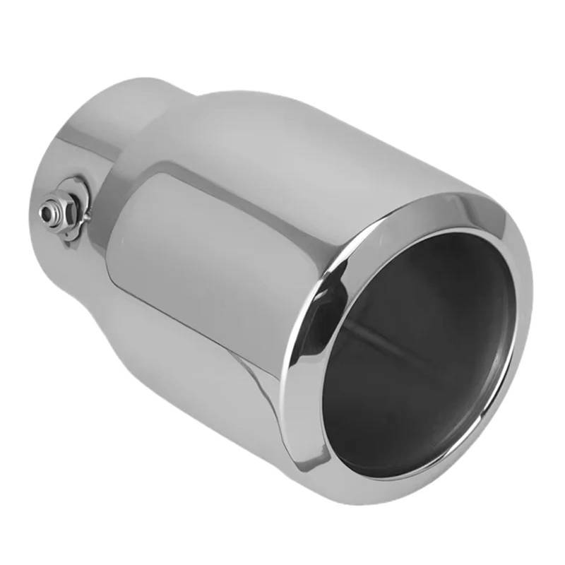 Auto Auspuff Endrohr Edelstahl Auto Auspuff Spitze Universal Schalldämpfer Düse Geeignet 63mm-73mm Rohr Outlet Auto Zubehör Auspuffspitzen von SAMWDK