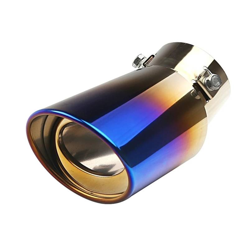 Auto Auspuff Endrohr Einstellbare Auspuffspitze Aus Edelstahl, 2,5"-3,3" Universal-Auto-Endrohr Für Modifikation Und Dekoration Auspuffspitzen von SAMWDK