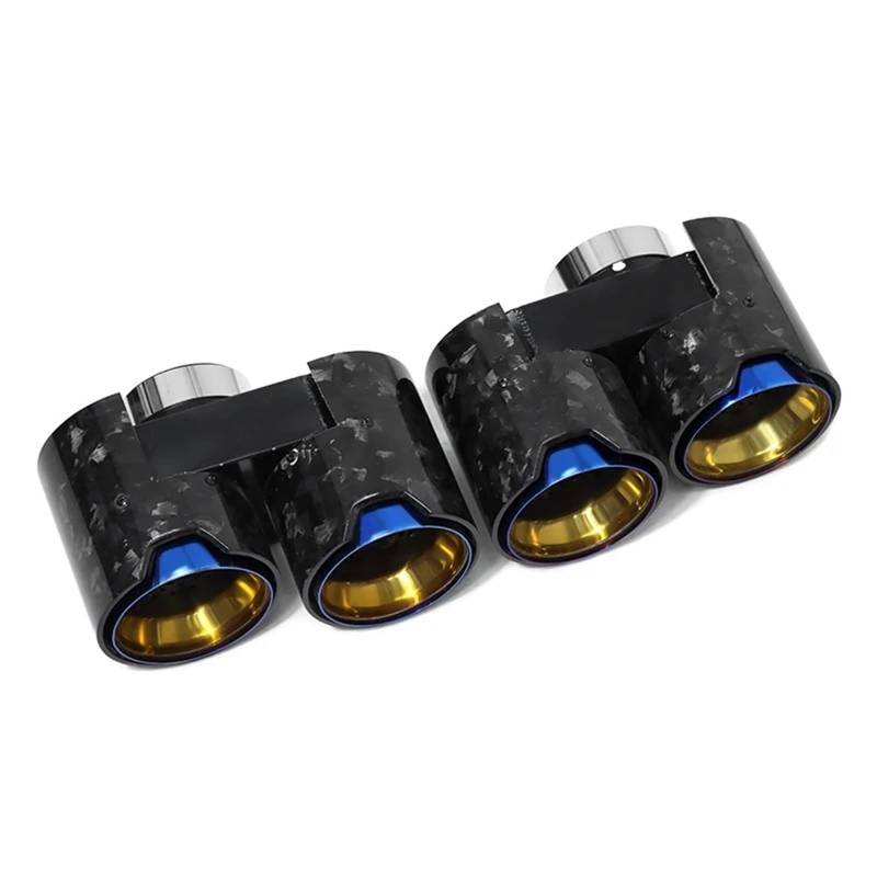 Auto Auspuff Endrohr Für 3er G20 G21 330i 330e 2019-2024 Quad-Auspuffblende Endrohr Schalldämpfer Rohr Carbon Fiber Performance Düse Auspuffspitzen von SAMWDK