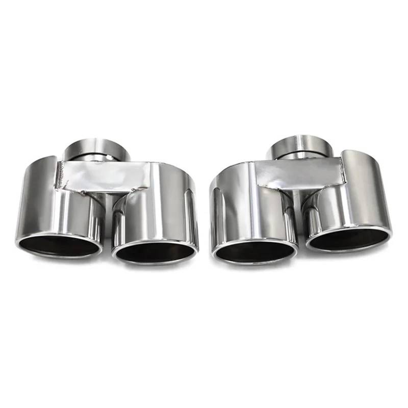 Auto Auspuff Endrohr Für 3er G20 G21 330i 330e 2019-2024 Quad-Auspuffblende Endrohr Schalldämpfer Rohr Carbon Fiber Performance Düse Auspuffspitzen von SAMWDK
