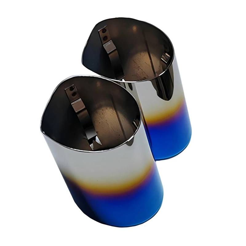 Auto Auspuff Endrohr Für 5 Series F10 F11 E60 E61 E39 528i 530i 535i 535d Auspuff Schalldämpfer Spitze Düse Schwanz Kehle Dekoration Auspuffspitzen von SAMWDK