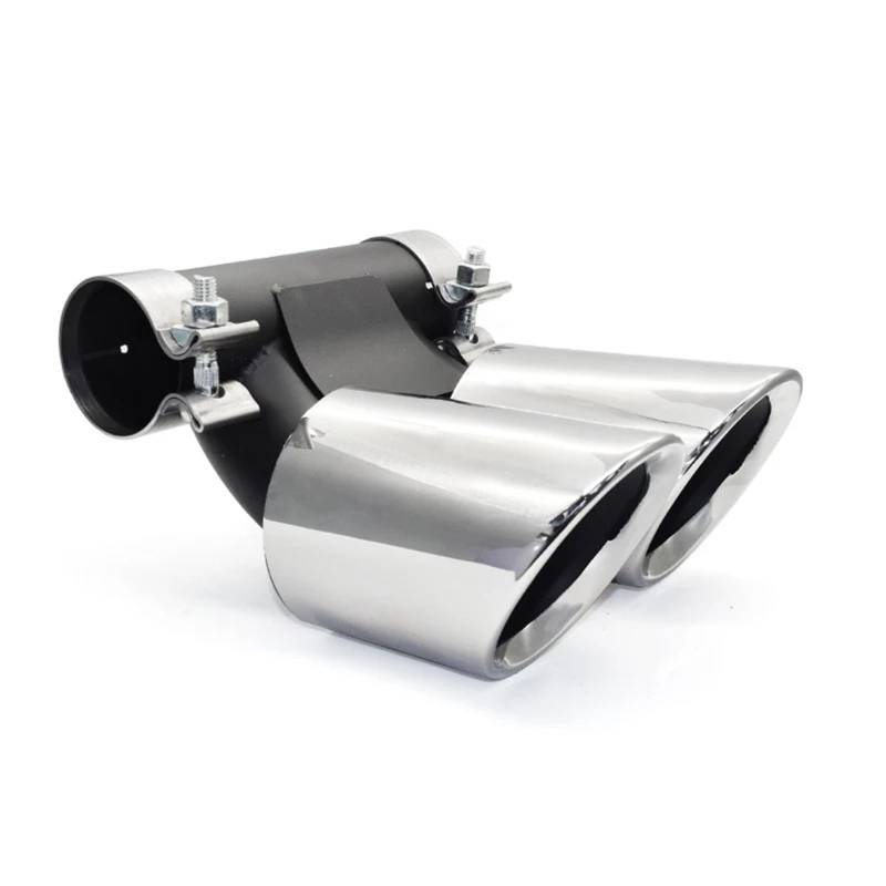 Auto Auspuff Endrohr Für 718 Für Cayman Für Boxster Für 982 2016 2017 2018 2019 2020 2021 2022 2023 1 PCS Dual Auto Auspuff Spitze Schalldämpfer Endrohr System Düse Auspuffspitzen von SAMWDK