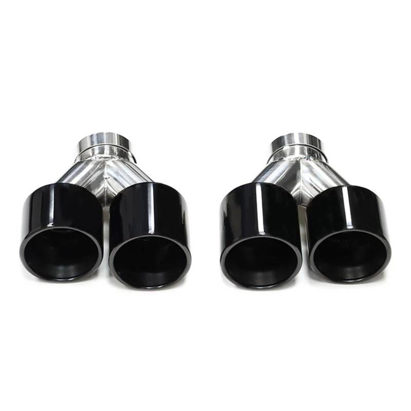Auto Auspuff Endrohr Für F10 F11 535d 535i 640i 640d Quad Carbon Fiber Auto Auspuff System Düse Endrohr Tuning Schalldämpfer Spitze Auspuffspitzen von SAMWDK