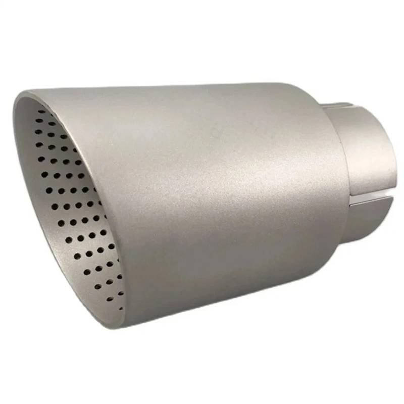 Auto Auspuff Endrohr Für VW Für GTI MK7 Für Golf 7 304 Matte Edelstahl Auto Universal Auspuff System Spitze Düse Einzel Schalldämpfer Rohr 1 STÜCKE Auspuffspitzen von SAMWDK