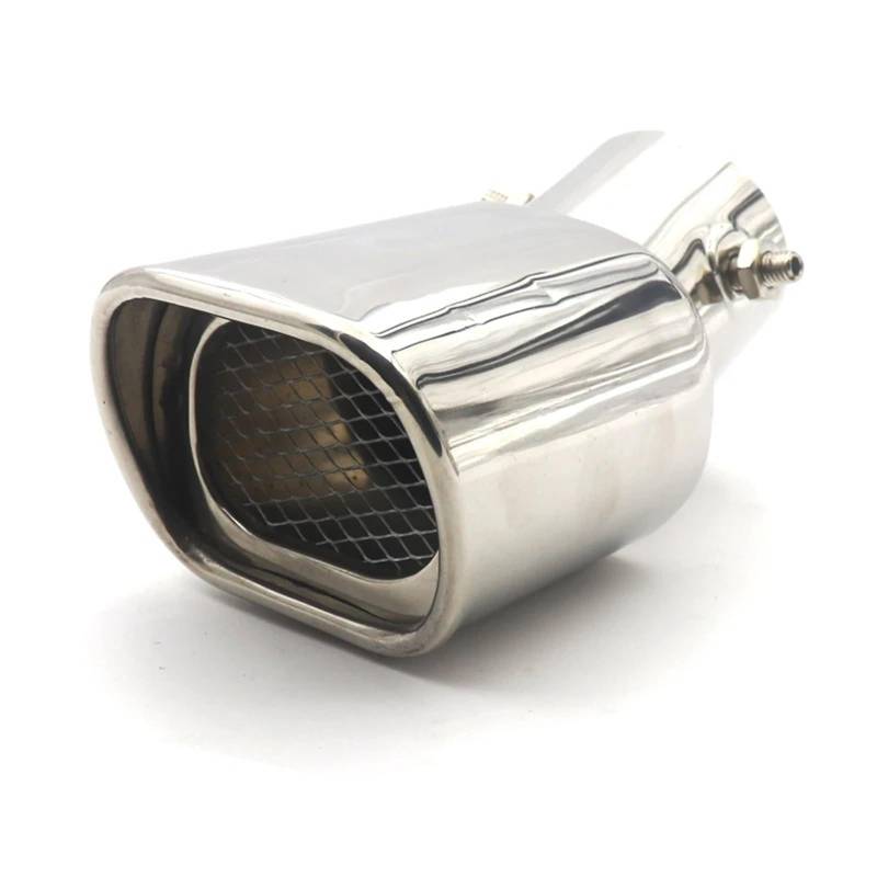 Auto Auspuff Endrohr Universal Auto Quadrat Auspuff Schalldämpfer Spitze Schalldämpfer Endrohre Edelstahl Rohr Polieren Oberfläche Dekoration Auspuffspitzen von SAMWDK