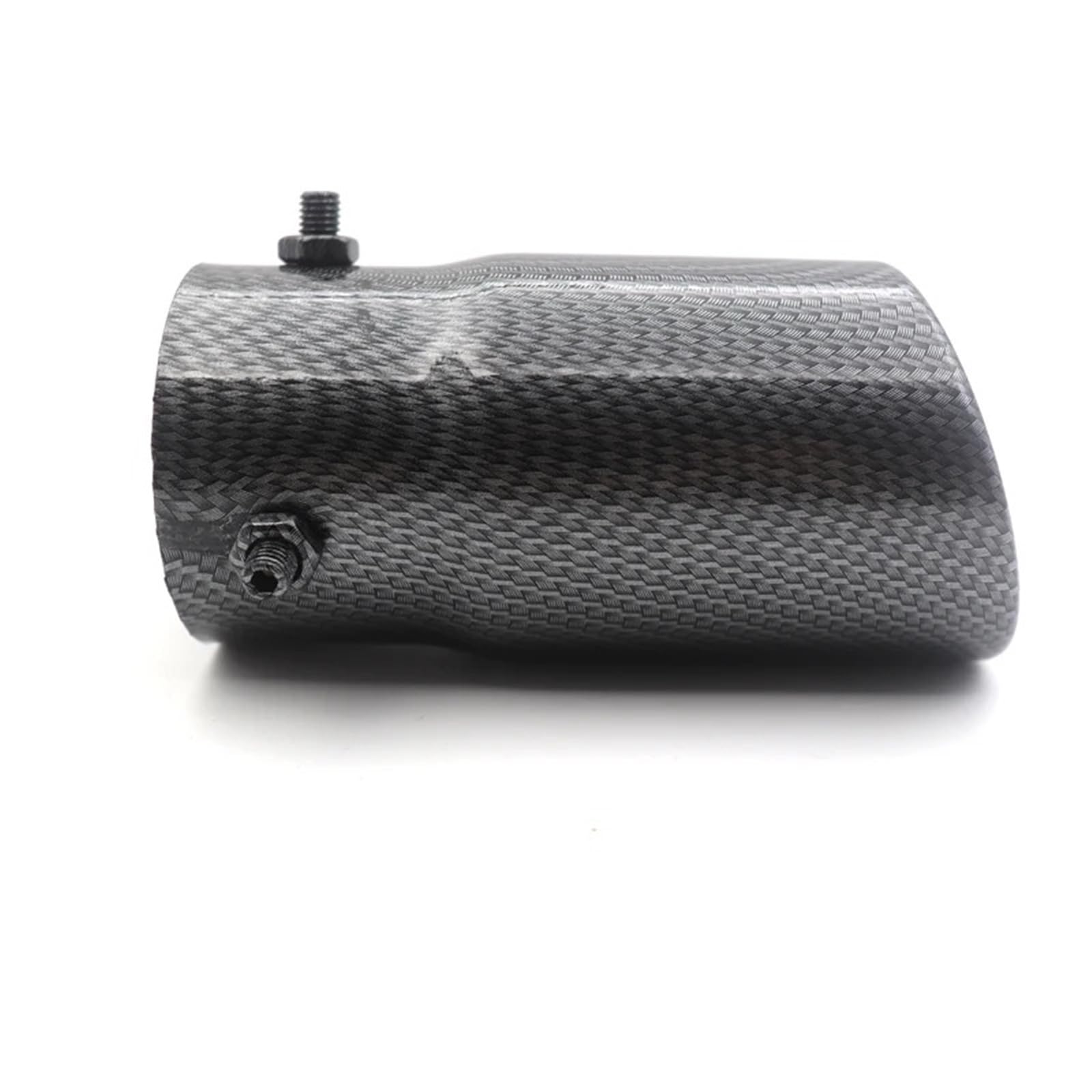 Auto Auspuff Endrohr Universal Modifizierte Auspuffrohrspitze Doppelschicht Verdickter Carbonfaser-Endrohrschalldämpfer Autozubehör Auspuffspitzen Auto Auspuff Endrohr Universal Modifizierte Auspuffrohrspitze Doppelschicht Verdickter Carbonfaser-Endrohrschalldämpfer Autozubehör Auspuffspitzen von SAMWDK