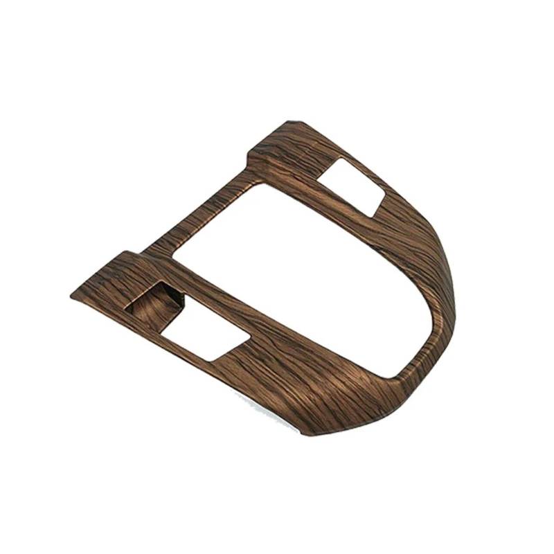 Auto Innenmittelkonsolen Auto Carbon Fiber Getriebe Shift Box Panel Abdeckung Trim Für CR-V 2017 2018 2019 2020 2021 Styling Leisten Innen Zubehör Auto Innenraum(Peach Wood Grain) von SAMWDK