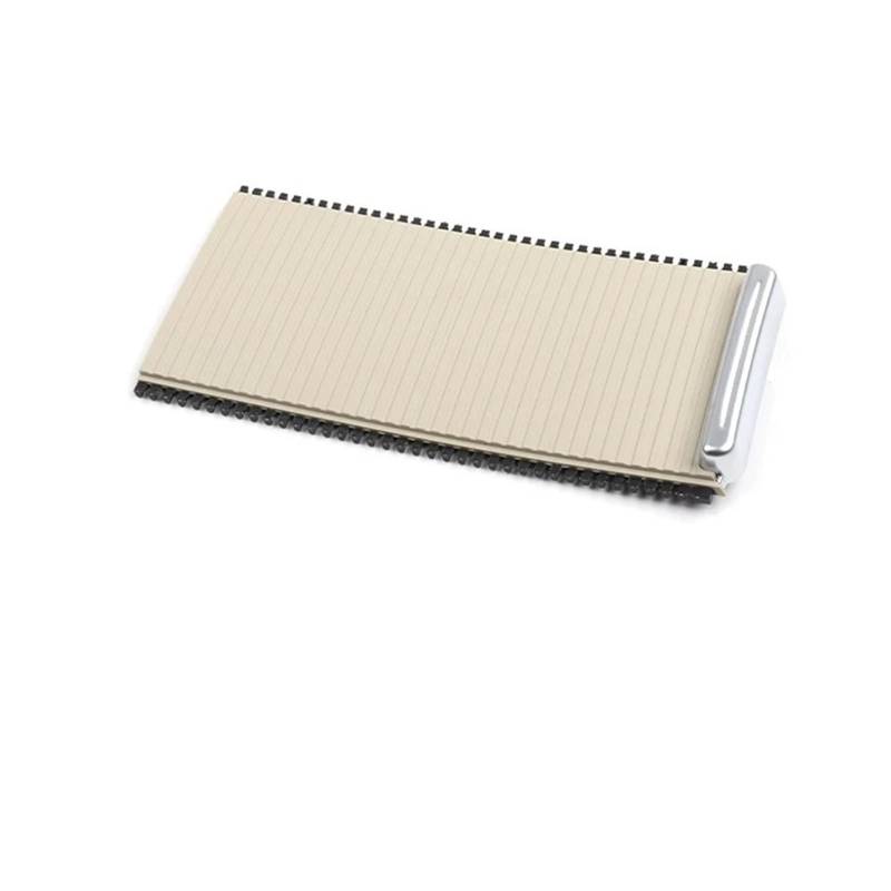 Auto Innenmittelkonsolen Auto Mittelkonsole Getränkehalter Abdeckung Rutsche Aufbewahrungsbox Zierring Streifen Beschichtung Teile Für Volvo Für XC60 Für V60 Für S60 Für S60L Auto Innenraum(Beige) von SAMWDK