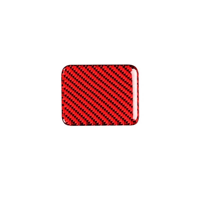 Auto Innenmittelkonsolen Auto Modifikation Carbon Faser Sitz Heizung Taste Auto Aufkleber Trim Abdeckung Für Subaru Für BRZ 2013 2014 2015 2016-2019 Auto Zubehör Auto Innenraum(A Red) von SAMWDK