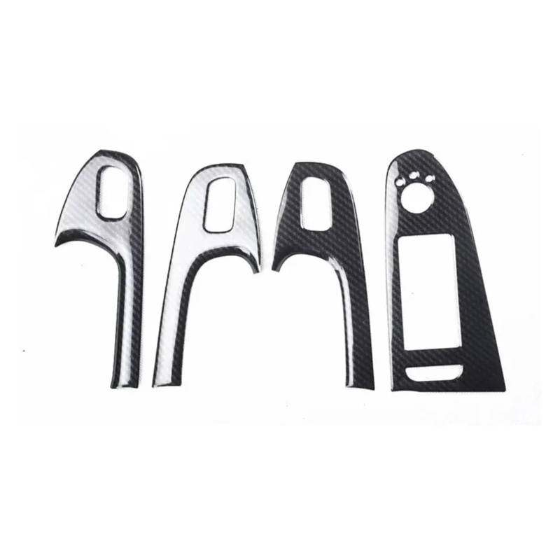 Auto Innenmittelkonsolen Autozubehör Für A5 2008 2009 2010 2011 2012–2016 Rechtslenker Armaturenbrett Türverkleidung Abdeckung Schalthebelrahmen Verkleidung Auto-Styling Auto Innenraum(Window Lift Swi von SAMWDK