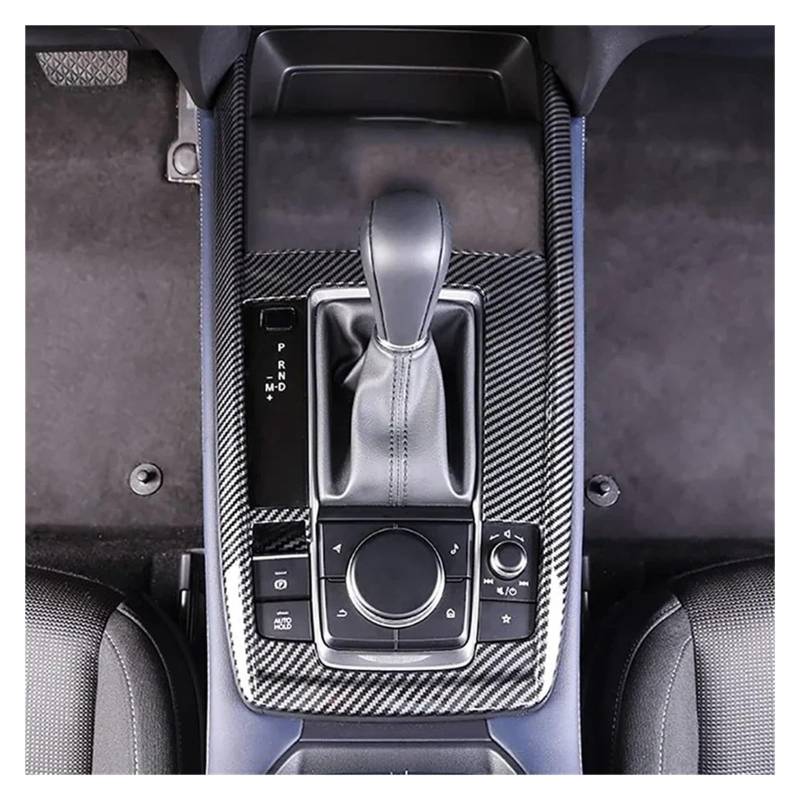 Auto Innenmittelkonsolen Center Konsole Dekoration Rahmen Abdeckung Getriebe Shift Panel Trim Für Mazda Für CX-30 2020 2021 2022 2023 Zubehör Auto Innenraum(for Left Hand Drive) von SAMWDK