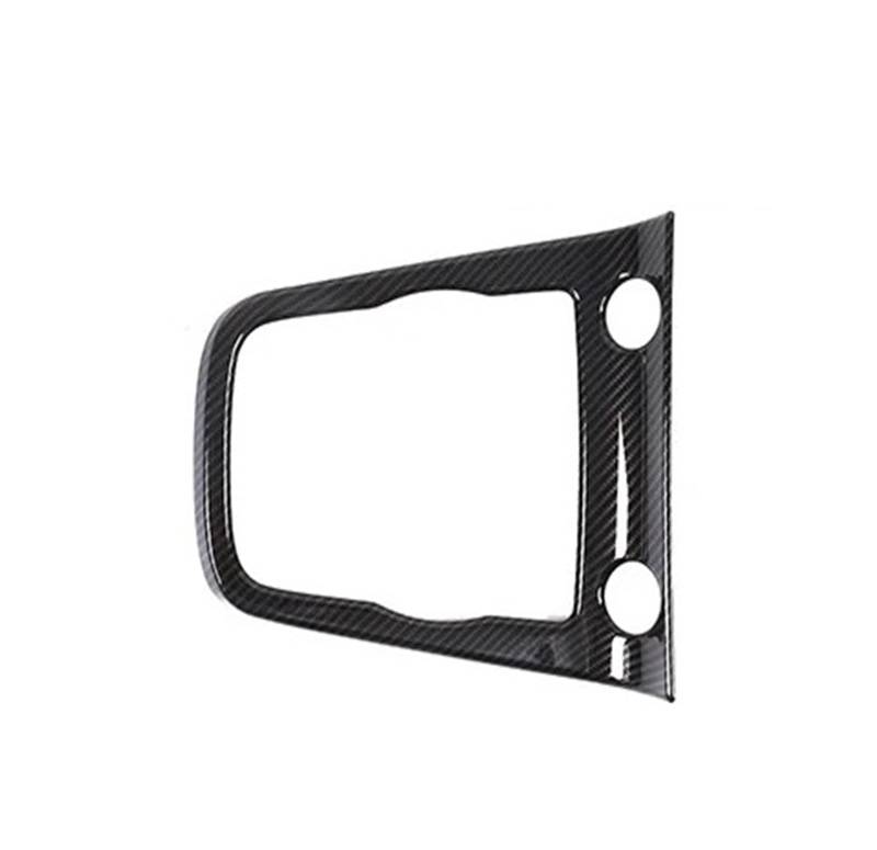 Auto Innenmittelkonsolen Für Jaguar Für F-TYPE 2013 2014-2024 ABS Carbon Faser Auto Interior Center Konsole Getriebe Shift Panel Abdeckung Rahmen Aufkleber Trim Zubehör Auto Innenraum(Style-A Carbon f von SAMWDK