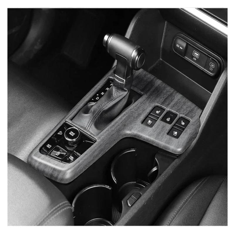 Auto Innenmittelkonsolen Für Kia Für Sportage Für NQ5 2022 2023 Auto Interior Center Konsole Getriebe Shift Box Tasse Halter Panel Abdeckung Trim Auto Zubehör Auto Innenraum(D) von SAMWDK