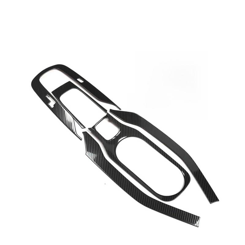 Auto Innenmittelkonsolen Für Toyota Für Corolla Für E210 2019 2020 2021 2022 2023 Edelstahl Auto Getriebe Shift Panel Tasse Rahmen Abdeckung Trim Aufkleber Schutz Auto Innenraum(B Carbon Fiber) von SAMWDK