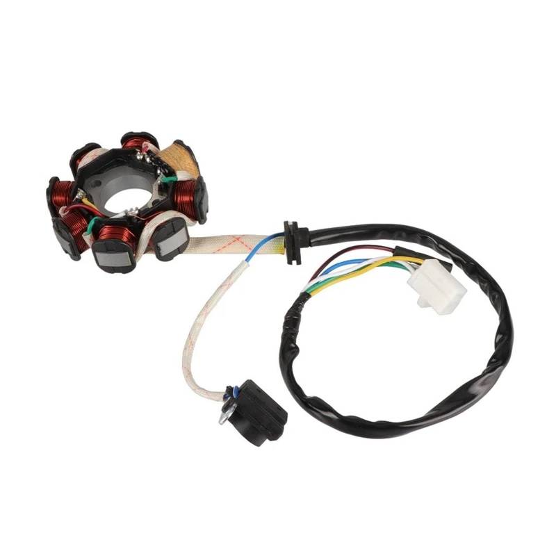 Motorrad-Zündspule Motorrad-Zündspule 6 Spulen 5 Drähte Magneto-Stator ATV Quad Go Kart Magnetos Ersatz Für 50 Cc 70 Cc 90 Cc 110 Cc 125 Cc CDI Zündeinheit von SAMWDK