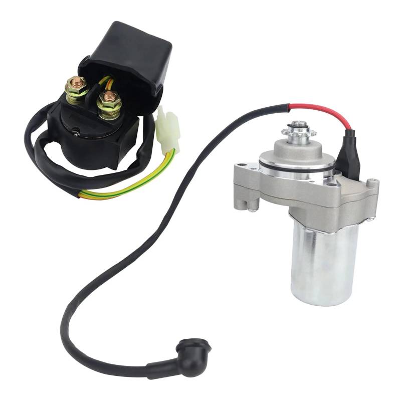 Anlasserrelais Haltbarkeit 3-Bolzen-Anlasser Und Magnetrelais Für 50 Cc 70 Cc 90 Cc 100 Cc 110 Cc 125 Cc ATV Dirt Bikes Go Karts Chinesischer Für Offroad-Motor von SANCAK