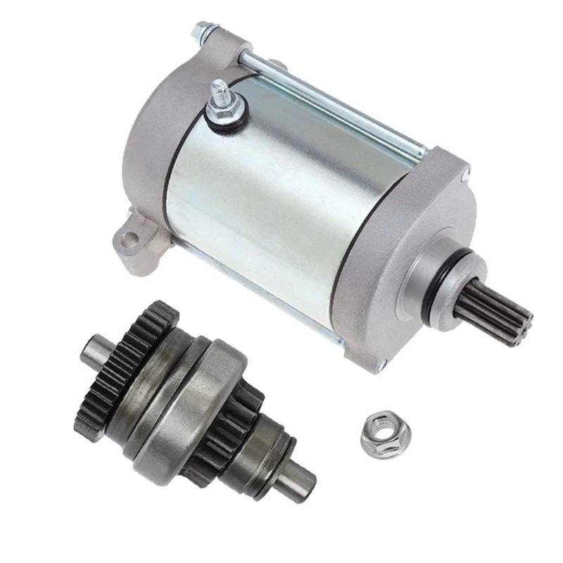 Anlasserrelais Langlebiger Und Zuverlässiger Startermotor Und Antrieb Bendix Ersetzt Für Grizzly 600 YFM600 595 Cc Motor 1998 1999 2000 2001 von SANCAK