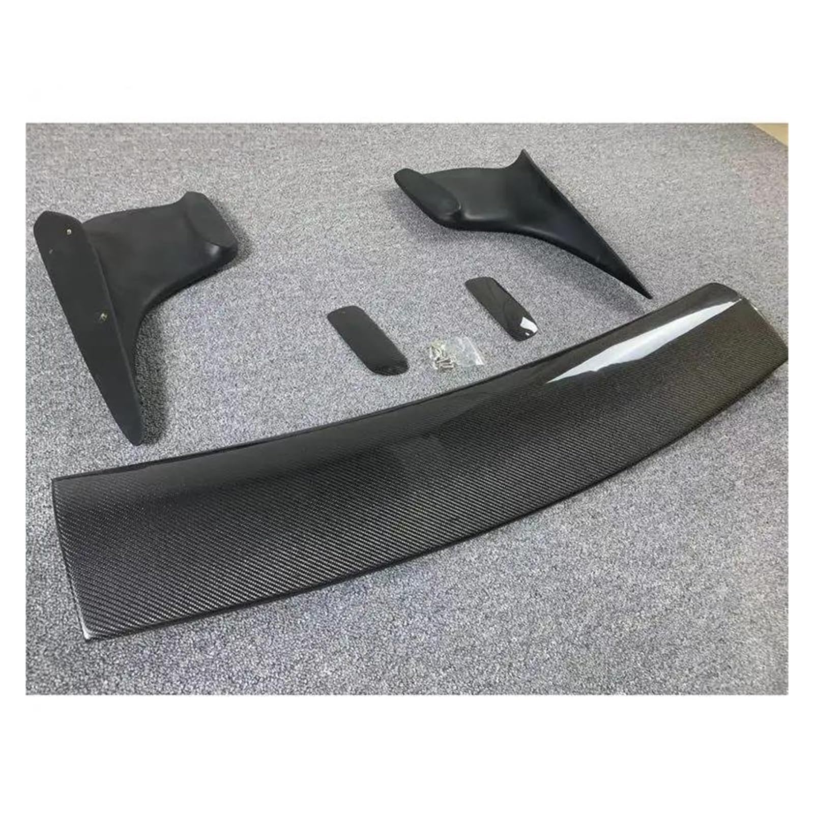 Heckspoiler Hinten Flügel Stamm Spoiler Für Toyota Für Supra MK4 Für TRD Stil Spoiler JZA80 1993-2002 Carbon Faser Heckflügel (Farbe : FRP and Carbon Fiber) von SANCAK