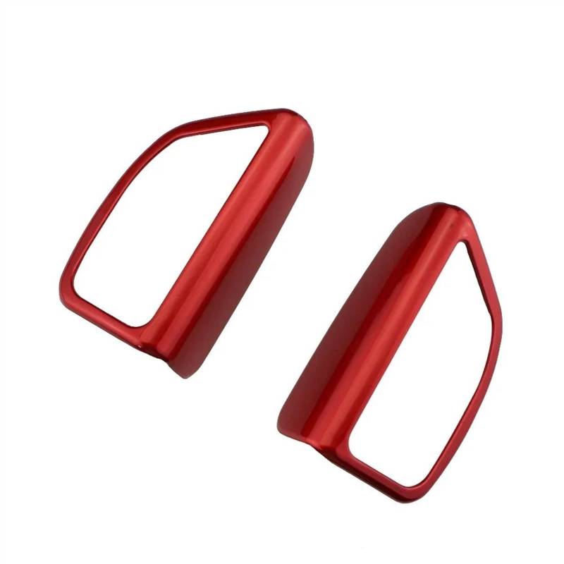 Interieurleisten 2Pcs Auto EINE Säule Audio Lautsprecher Abdeckung Trim Dekoration Aufkleber Für Ford Für Focus 3 MK3 2015 2016 2017 2018 Zubehör Interieur Zubehör(ABS Red) von SANCAK