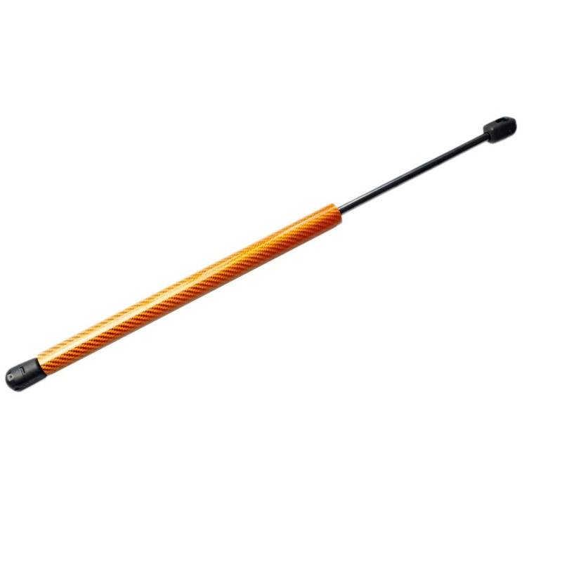 Kfz Strebenstangen 1PC Dämpfer Für Ford Fiesta MK7 2012-2019 Vorderen Haube Haube Ändern Gas Strut Prop Stange Lift Unterstützung Stoßdämpfer Zubehör Bar(Orange Carbon Fiber) von SANCAK