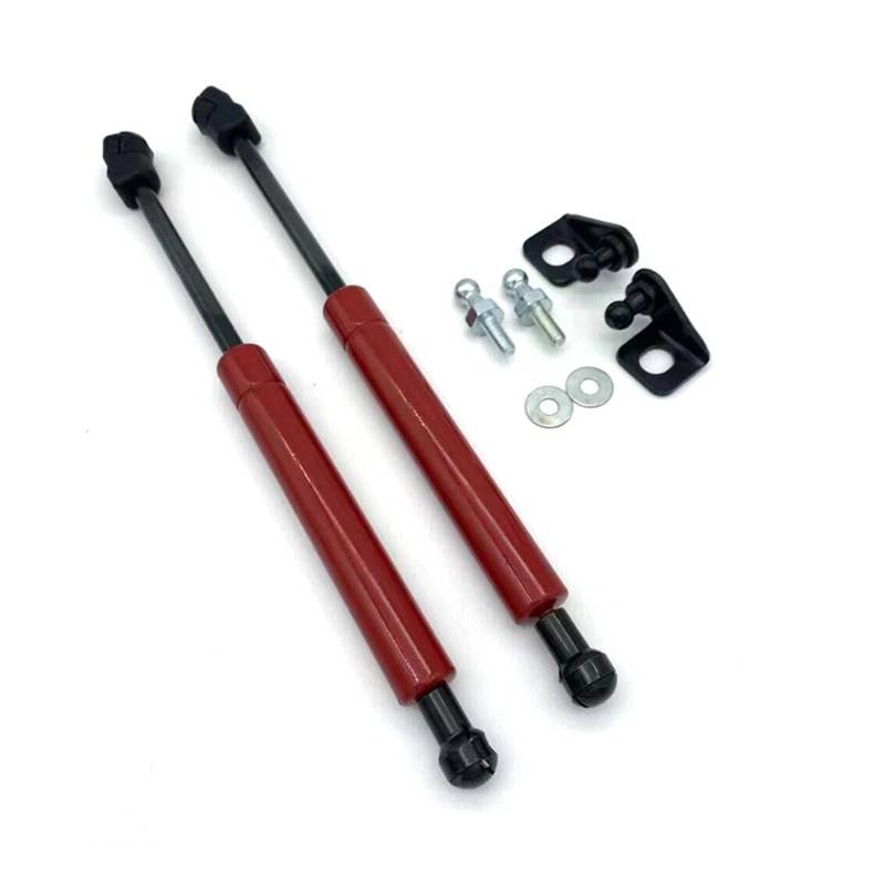 Kfz Strebenstangen 2PCS Für Suzuki Für Jimny JB64 JB74 2019up Front Hood Bonnet Lift Unterstützung Motor Abdeckung Gas Frühling Strut Stoßdämpfer Dämpfer Stange(Rot) von SANCAK