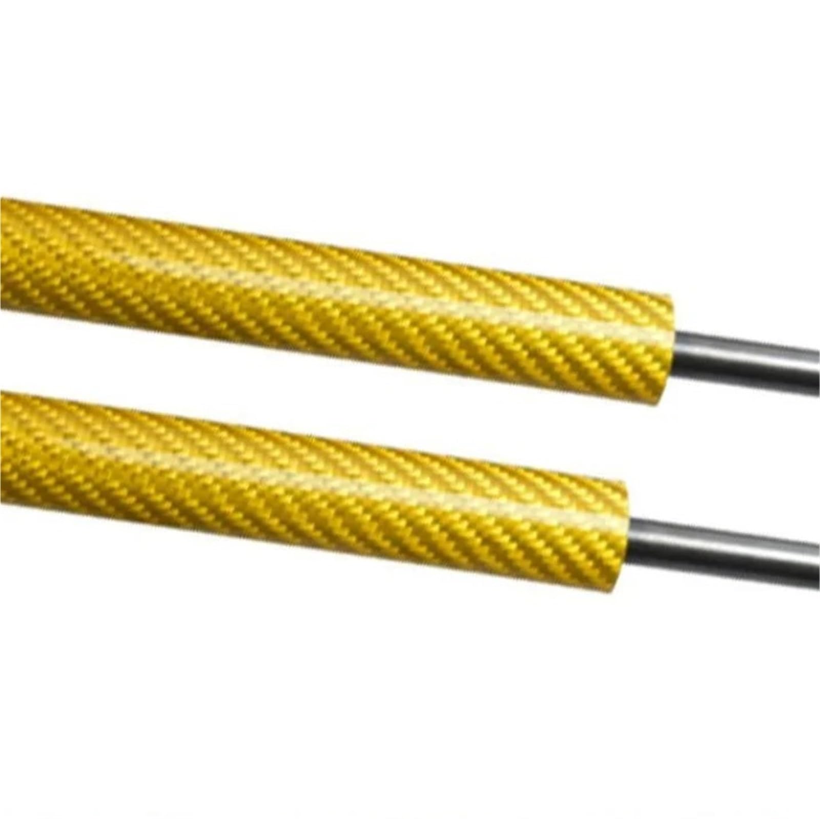 Kfz Strebenstangen Dämpfer Für Suzuki Für Vitara Escudo ET TA 1988-1998 Vordere Motorhaube Ändern Gas Streben Lift Unterstützung Kolben Prop Stange Stoßdämpfer(Yellow Carbon Fiber) von SANCAK