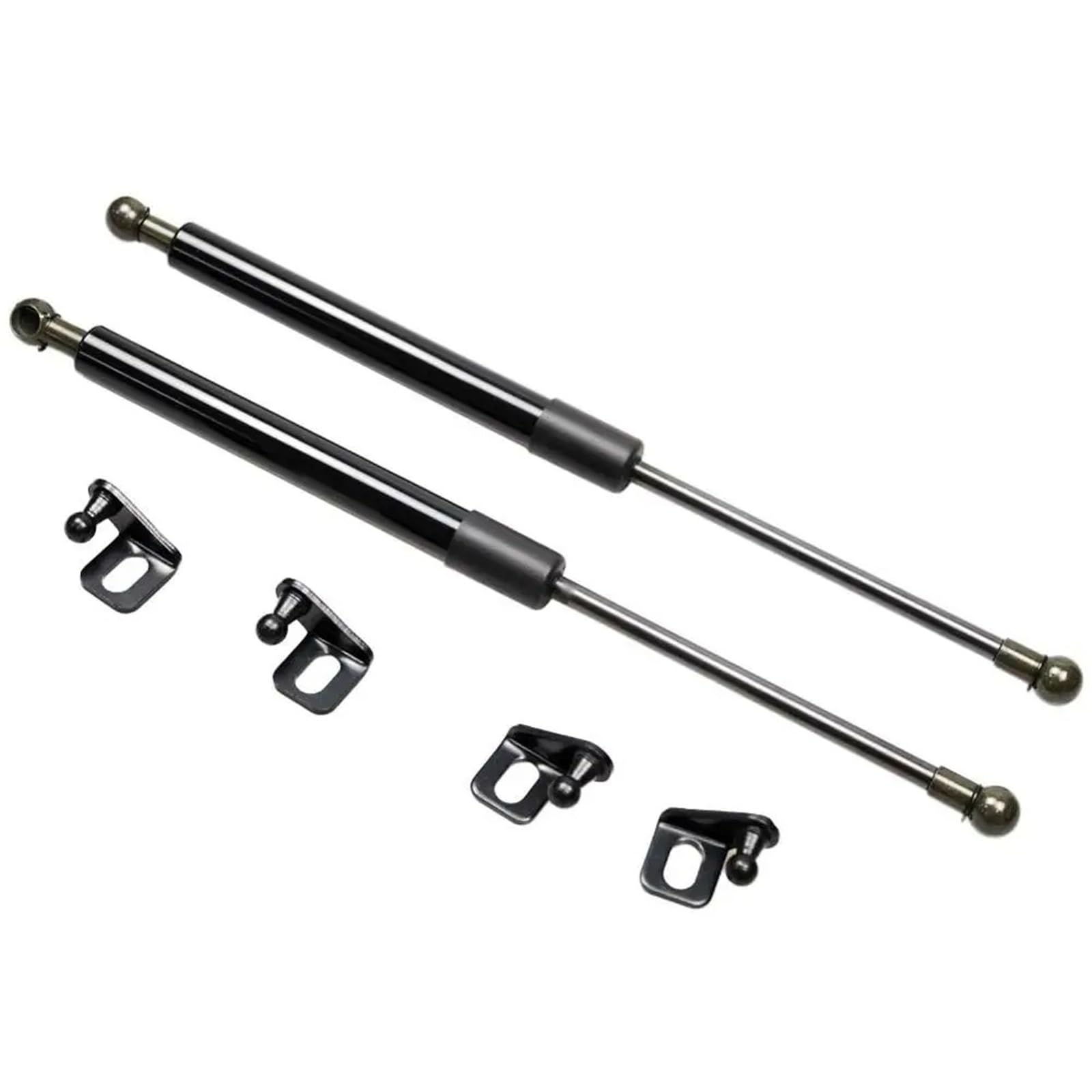 Kfz Strebenstangen Für Buick Verano GS Fließheck 2015 2016 2017 2018 2019 2020-2023 Front Hood Bonnet Gas Streben Lift Unterstützung Stange Schock Dämpfer Prop Frühling(Normal Black) von SANCAK